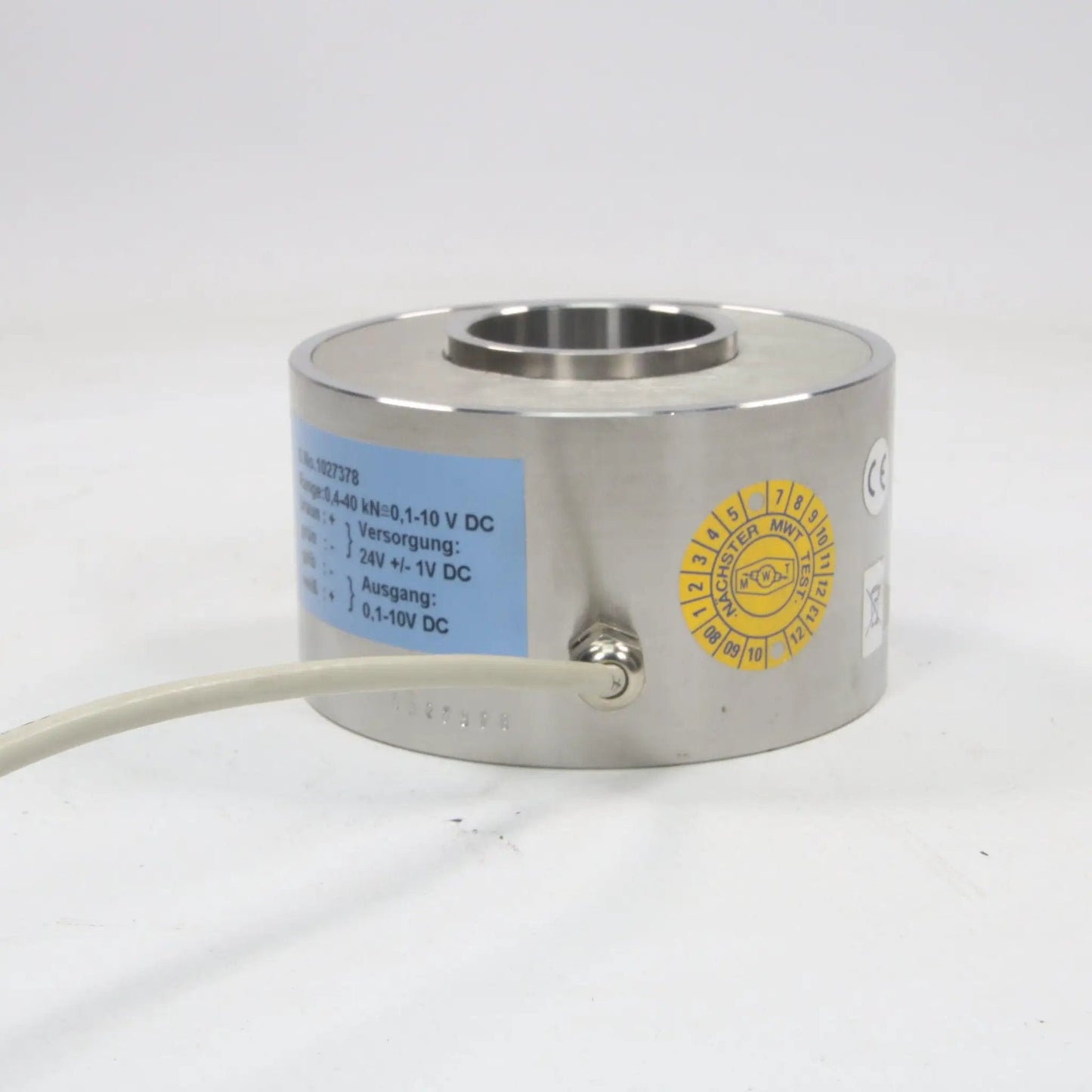 MWT Force Measuring Ring/Load Cell Type 1027 - 1027378