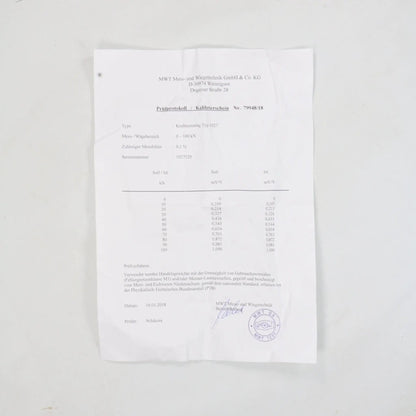 MWT Force Measuring Ring/Load Cell Type 1027 - 1027520