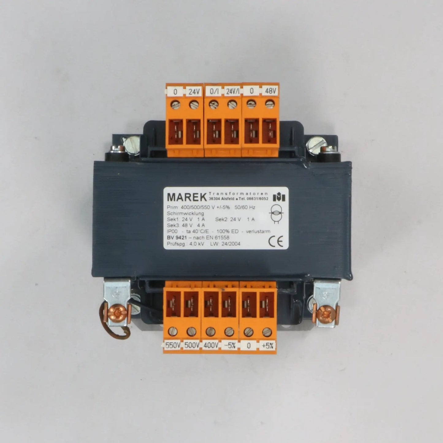 Marek Transformatoren BV 9421 Transformer