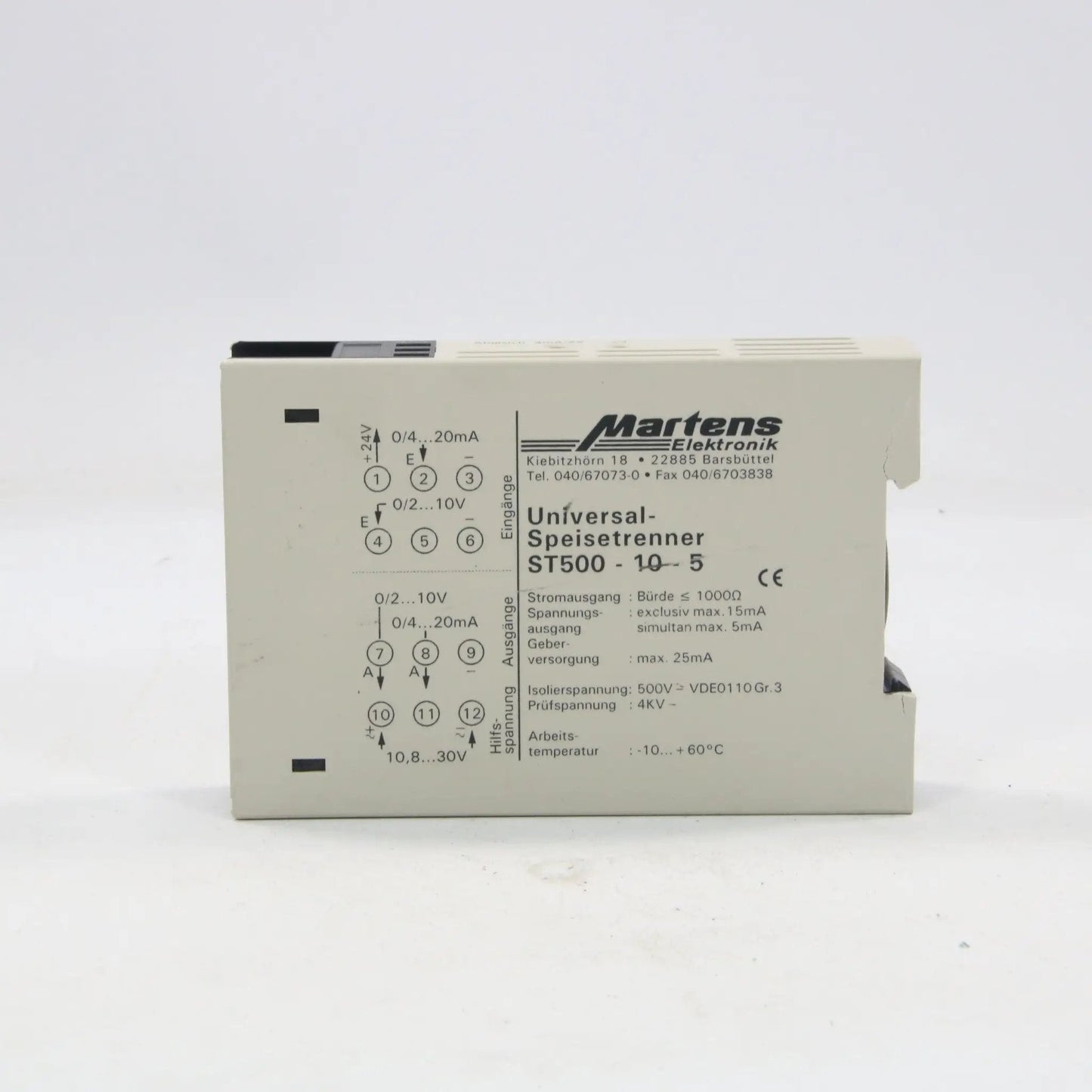 Martens Electronik Universal Speisetrenner ST500-10-5