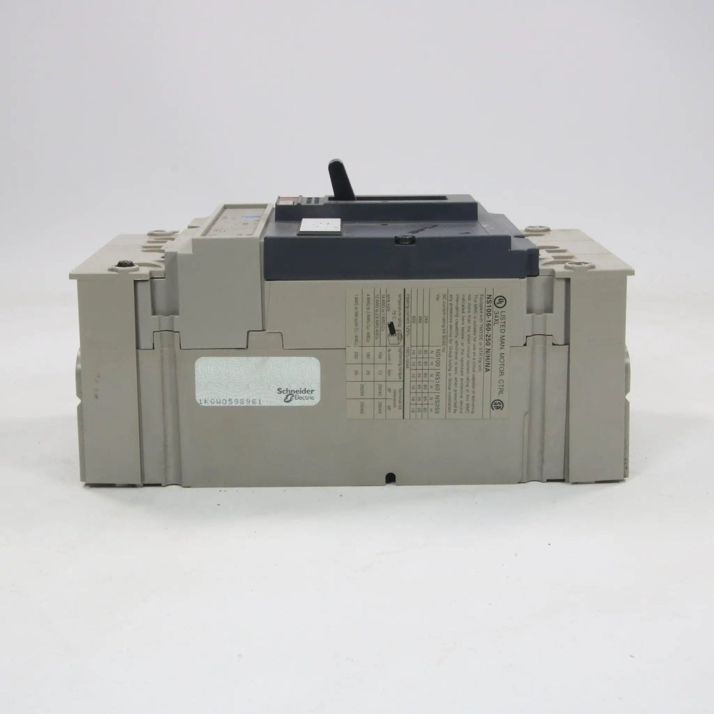 Merlin Gerin Circuit Breaker Compact NS100H TM 63D