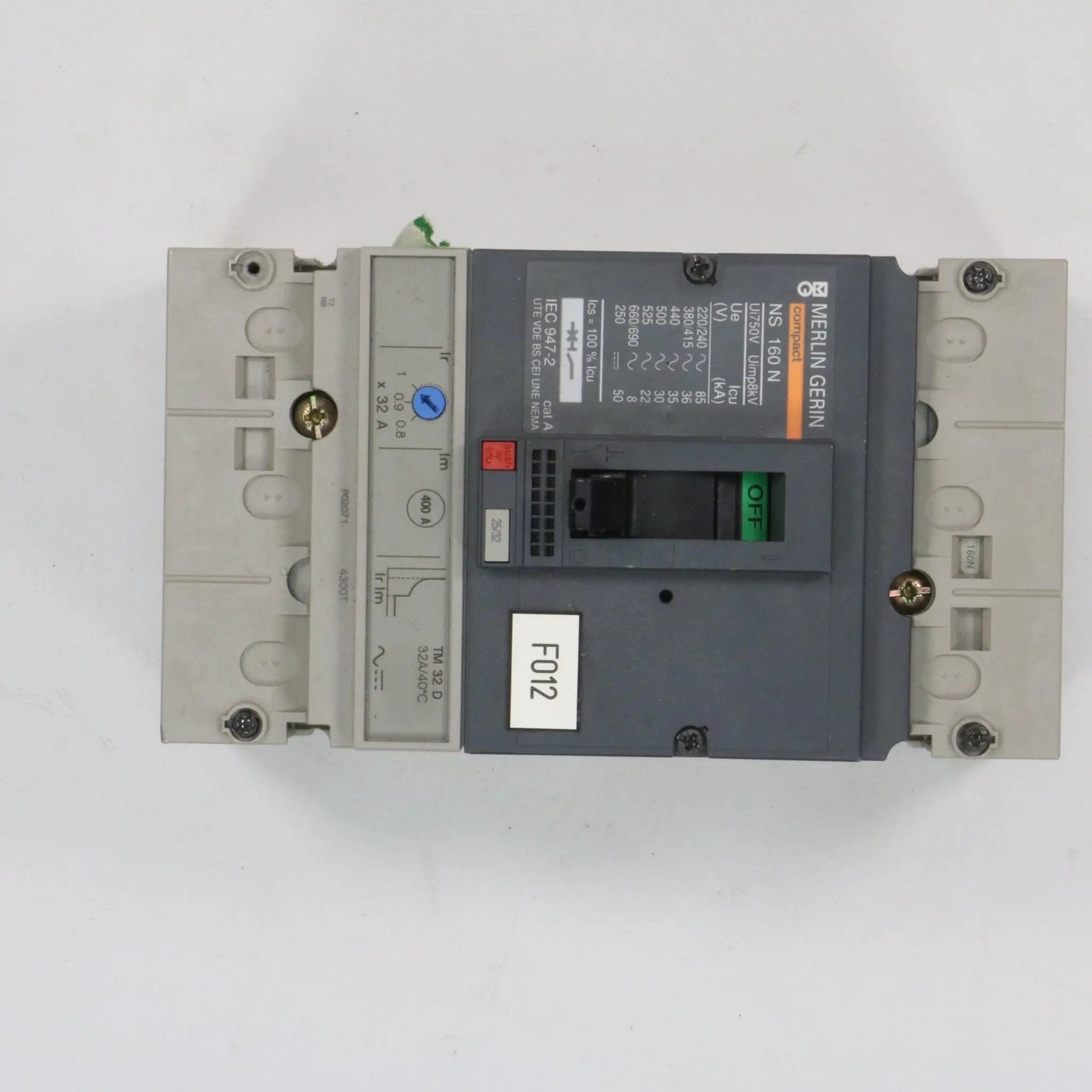 Merlin Gerin Circuit Breaker Compact NS160N TM 32D