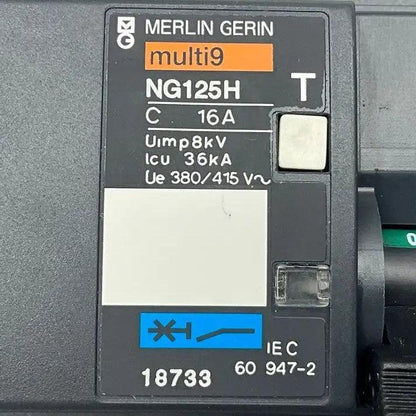 Merlin Gerin Multi9 NG125H Miniature Circuit Breaker