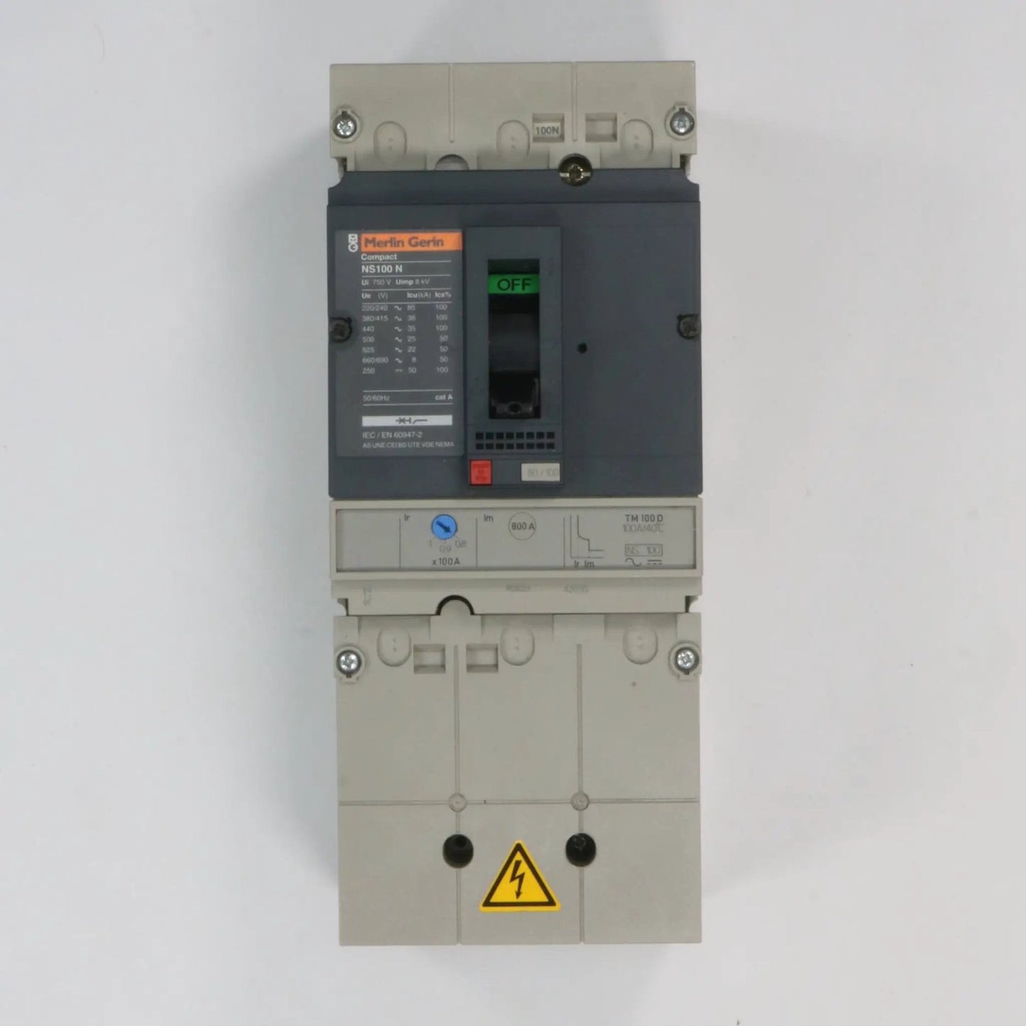 Merlin Gerlin Circuit Breaker Compact NS100N TM100D