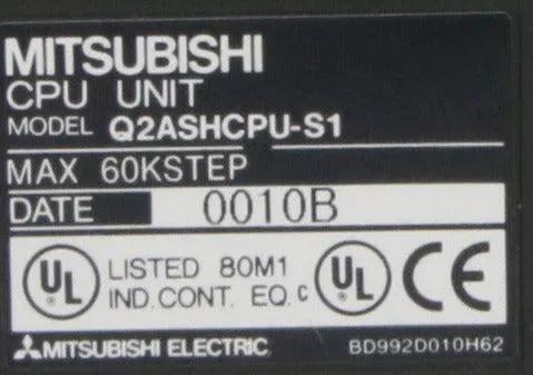 Mitsubishi CPU Unit Q2ASHCPU-S1