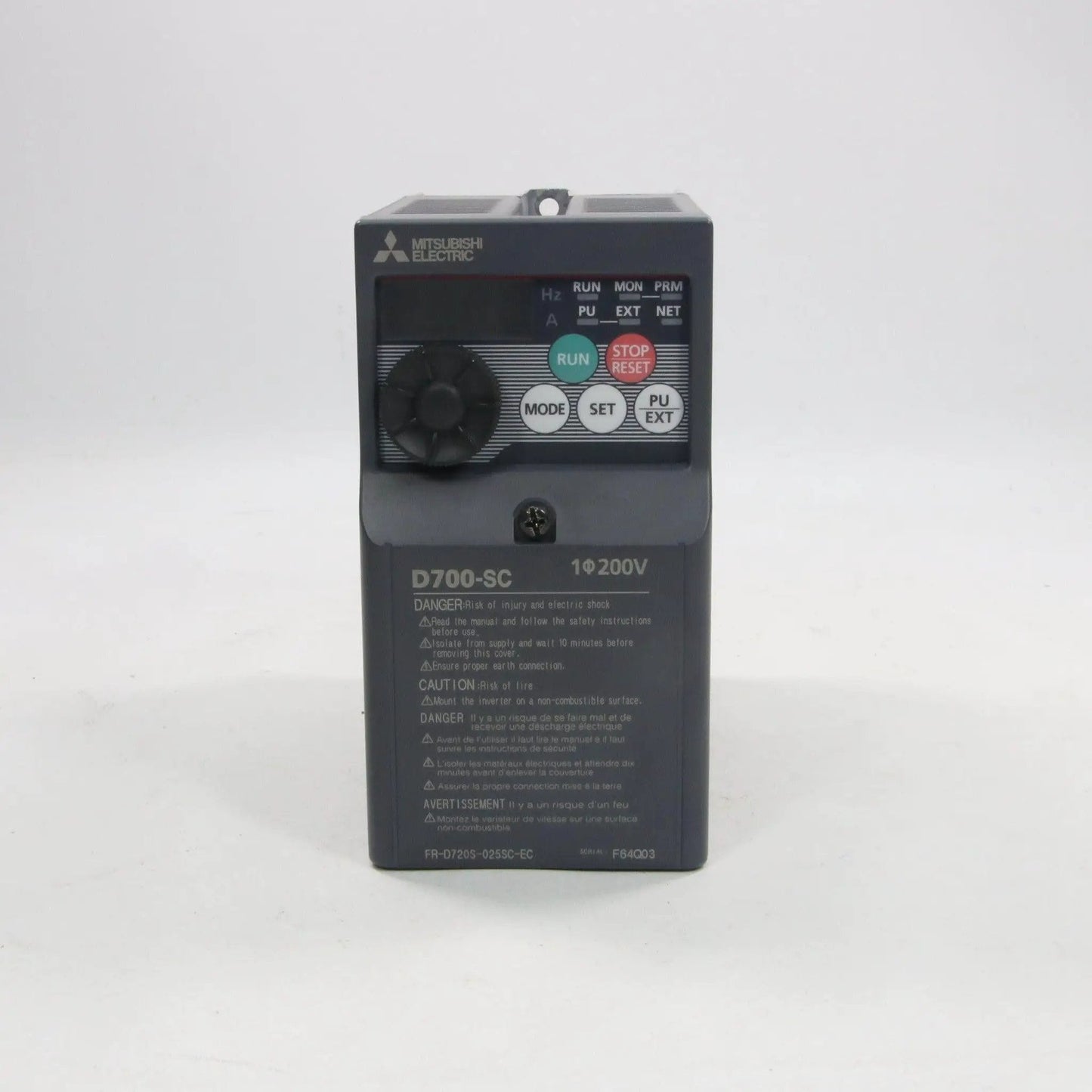 Mitsubishi FR-D720S-025SC-EC Inverter