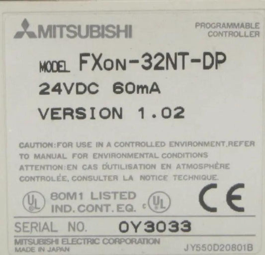 Mitsubishi FXon-32NT-DP Programmable Controller