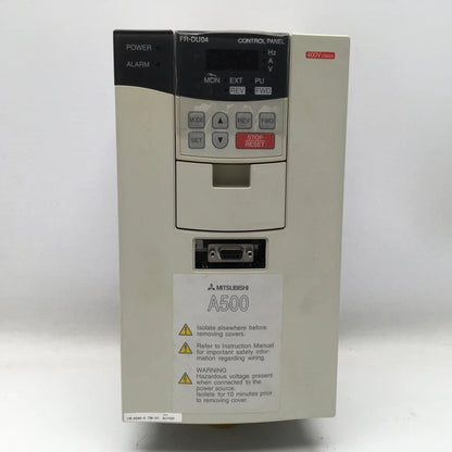 Mitsubishi Frequency Drive Inverter FR-A540-0 75K-EC/FR-DU-04
