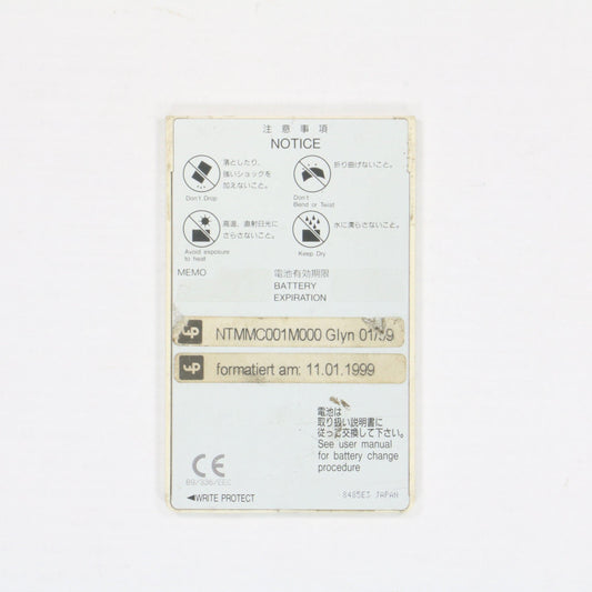 Mitsubishi Melcard 1MB MF31M1-LCDAT01 SRAM CARD