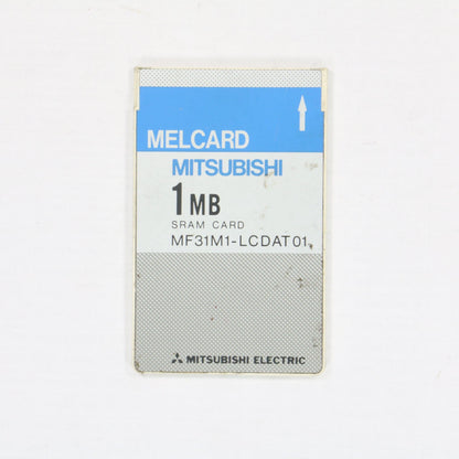 Mitsubishi Melcard 1MB MF31M1-LCDAT01 SRAM CARD