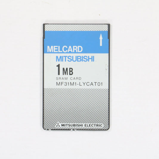 Mitsubishi Melcard 1MB MF31M1-LYCAT01 SRAM CARD