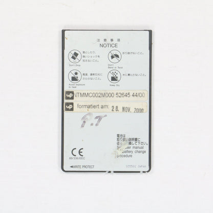 Mitsubishi Melcard 2MB MF32M1-LYCAT01 SRAM CARD