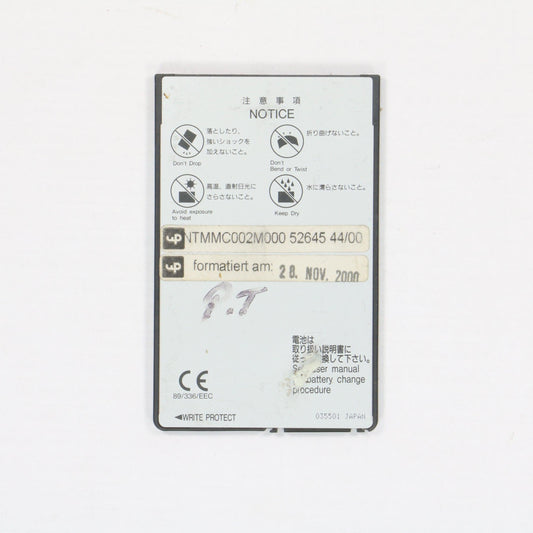 Mitsubishi Melcard 2MB MF32M1-LYCAT01 SRAM CARD