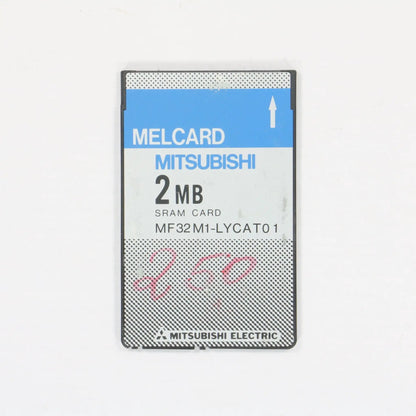 Mitsubishi Melcard 2MB MF32M1-LYCAT01 SRAM CARD