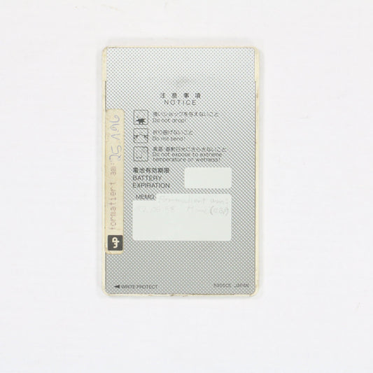 Mitsubishi Melcard 512KB MF3513-LCDAT01 SRAM CARD