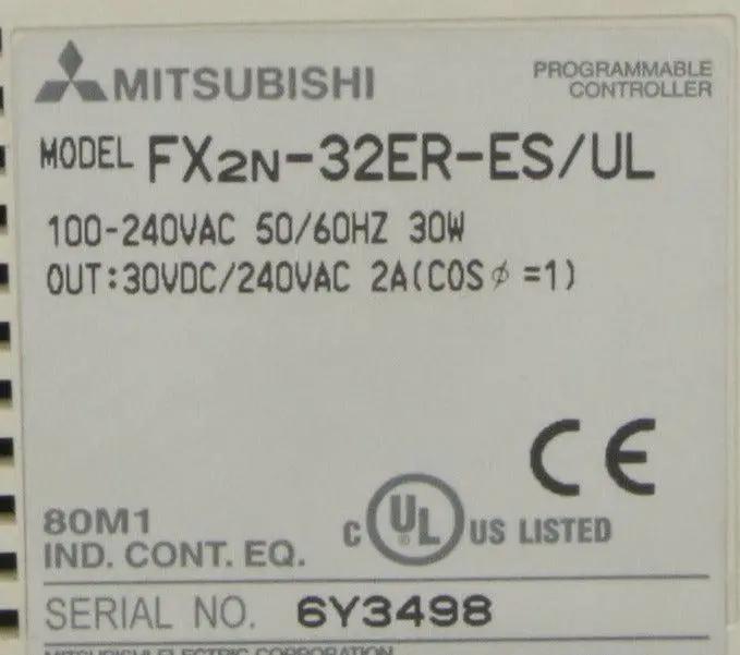 Mitsubishi Melsec FX2N-32ER-ES/UL Programmable Controller