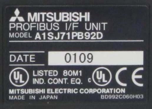 Mitsubishi Profibus I/F Unit A1SJ71PB92D