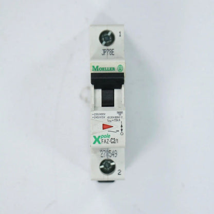 Moeller FAZ-C2/1 Thermal Magnetic Circuit Breaker
