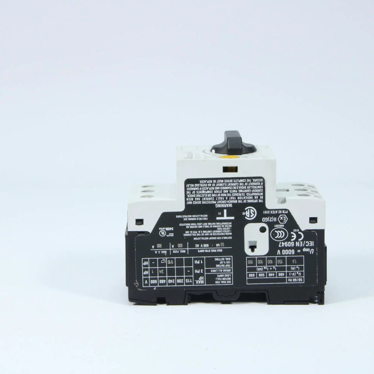 Moeller PKZM0-0.63 Thermal Magnetic Circuit Breaker