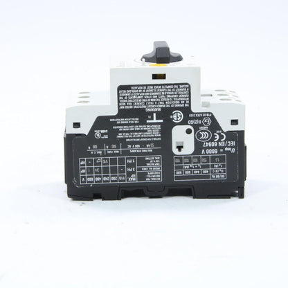 Moeller PKZM0-1.6 Thermal Magnetic Circuit Breaker