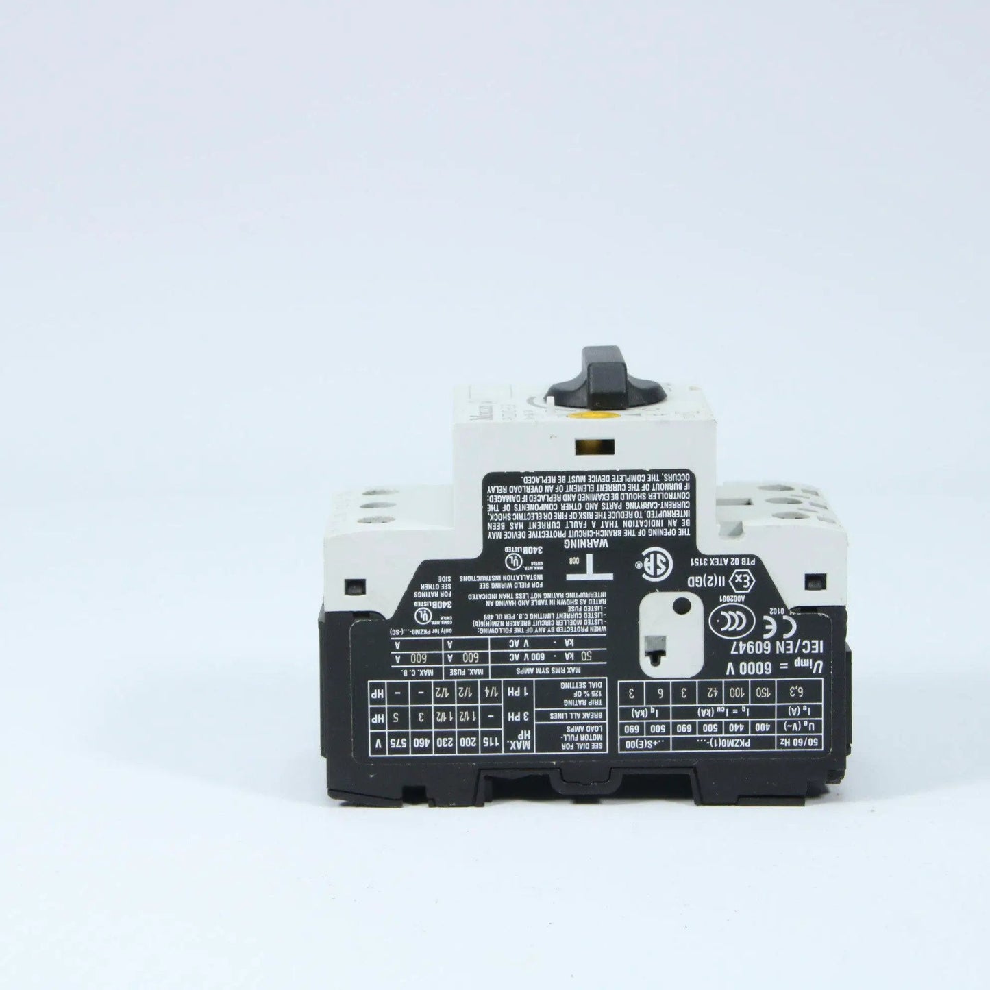 Moeller PKZM0-6.3 Thermal Magnetic Circuit Breaker