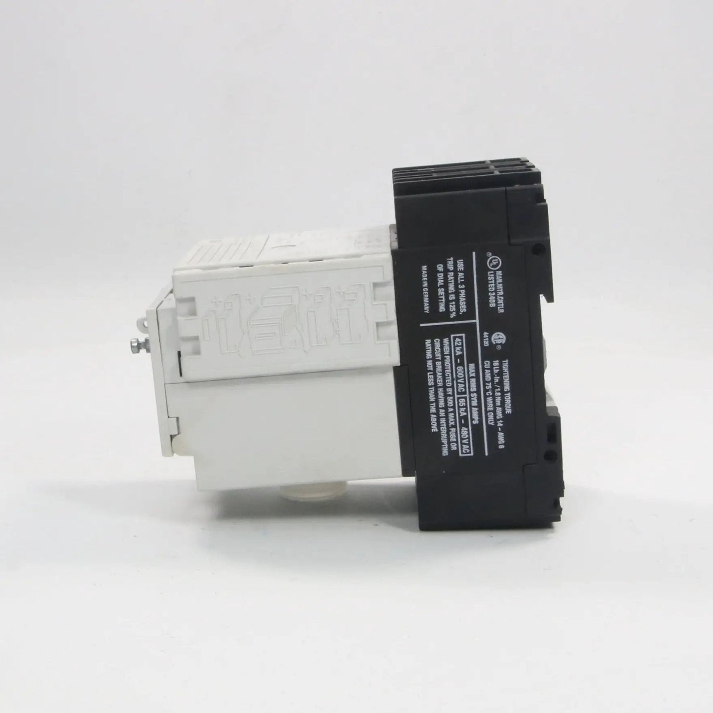 Moeller ZM 25 8 PKZ2 Motor Protector with Trip Block