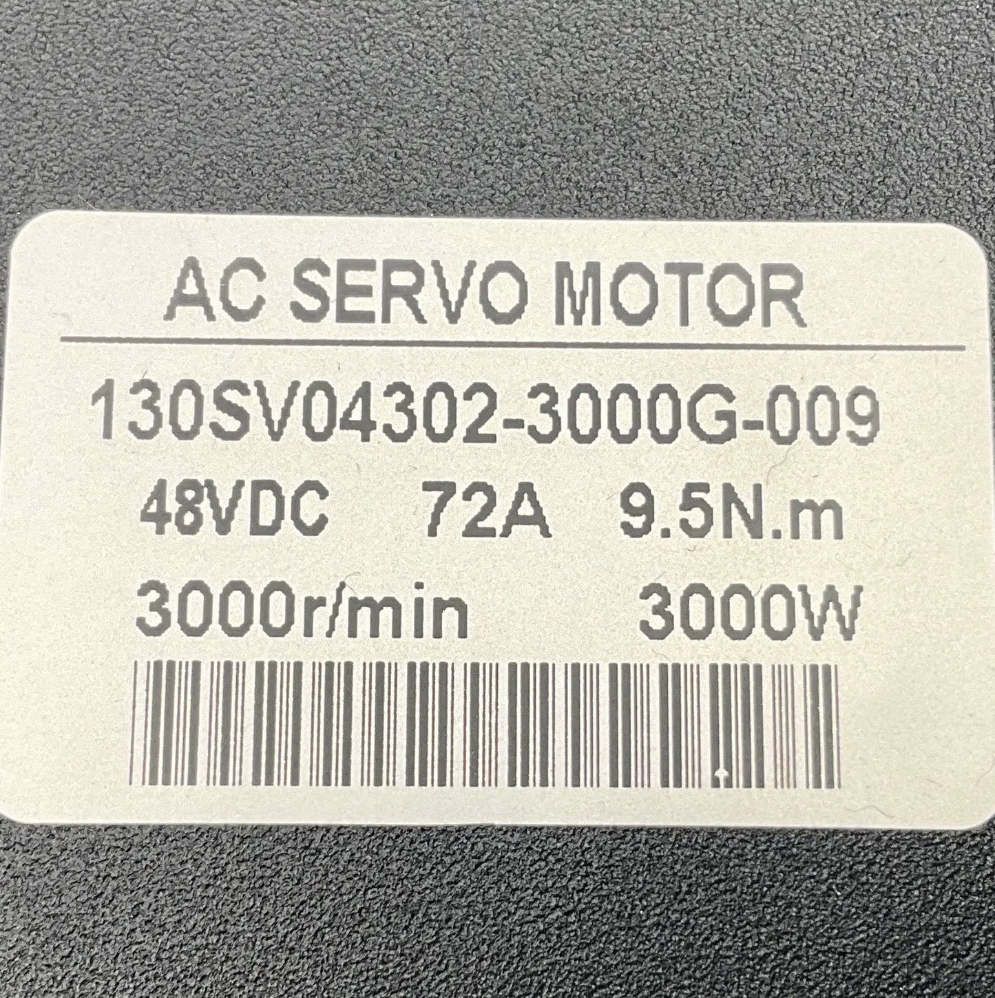 Moons 130SV04302-3000G-009 AC Servo Motor with Planetary Gear