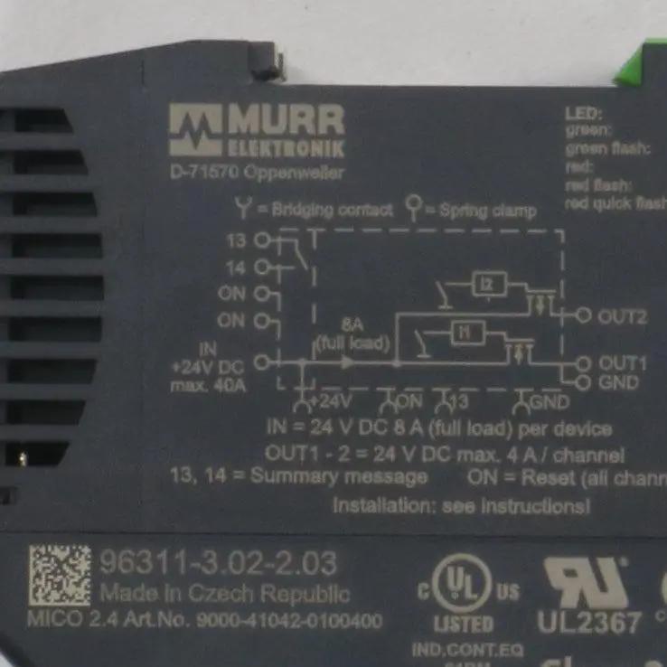 Murr Elektronik 9000-41042-0100400 Mico 2.4 Circuit Breaker