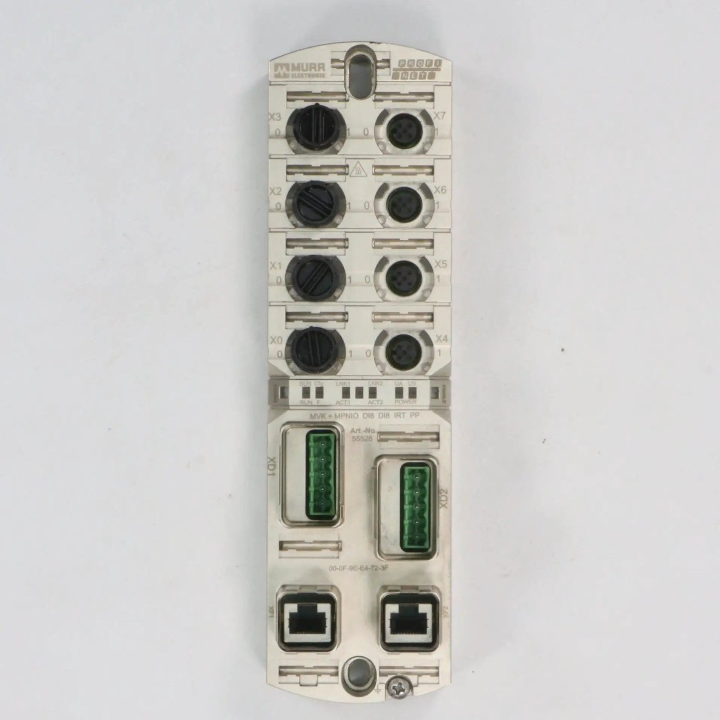 Murr Elektronik MVK MPNIO DI8 DI8 IRT PP Compact IO Module