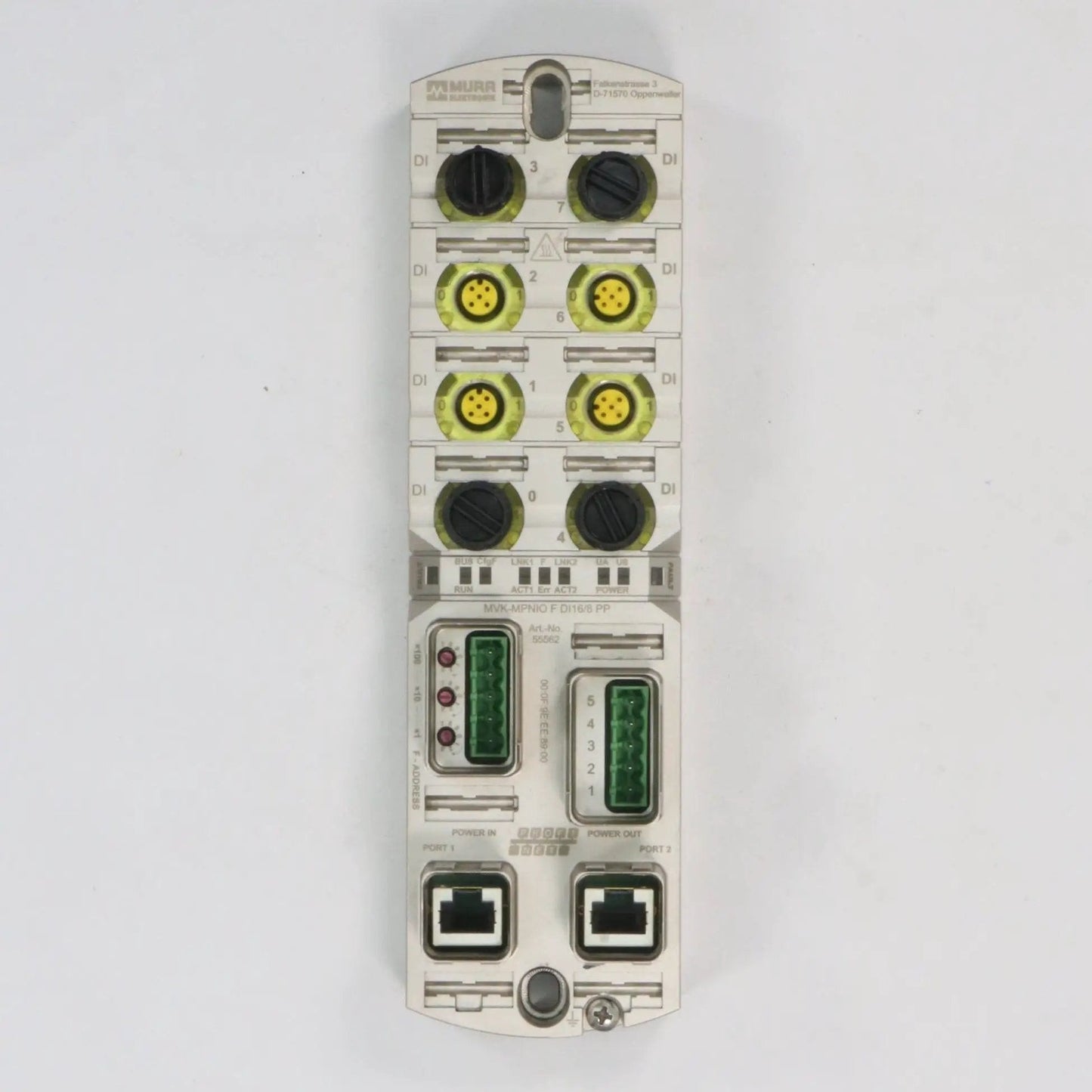 Murr Elektronik MVK-MPNIO F DI16/8 PP Compact IO Module