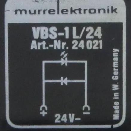 Murr Elektronik VBS 1L 24 Valve Plug Suppressor