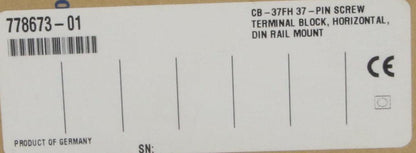 National Instruments CB-37F Terminal Block