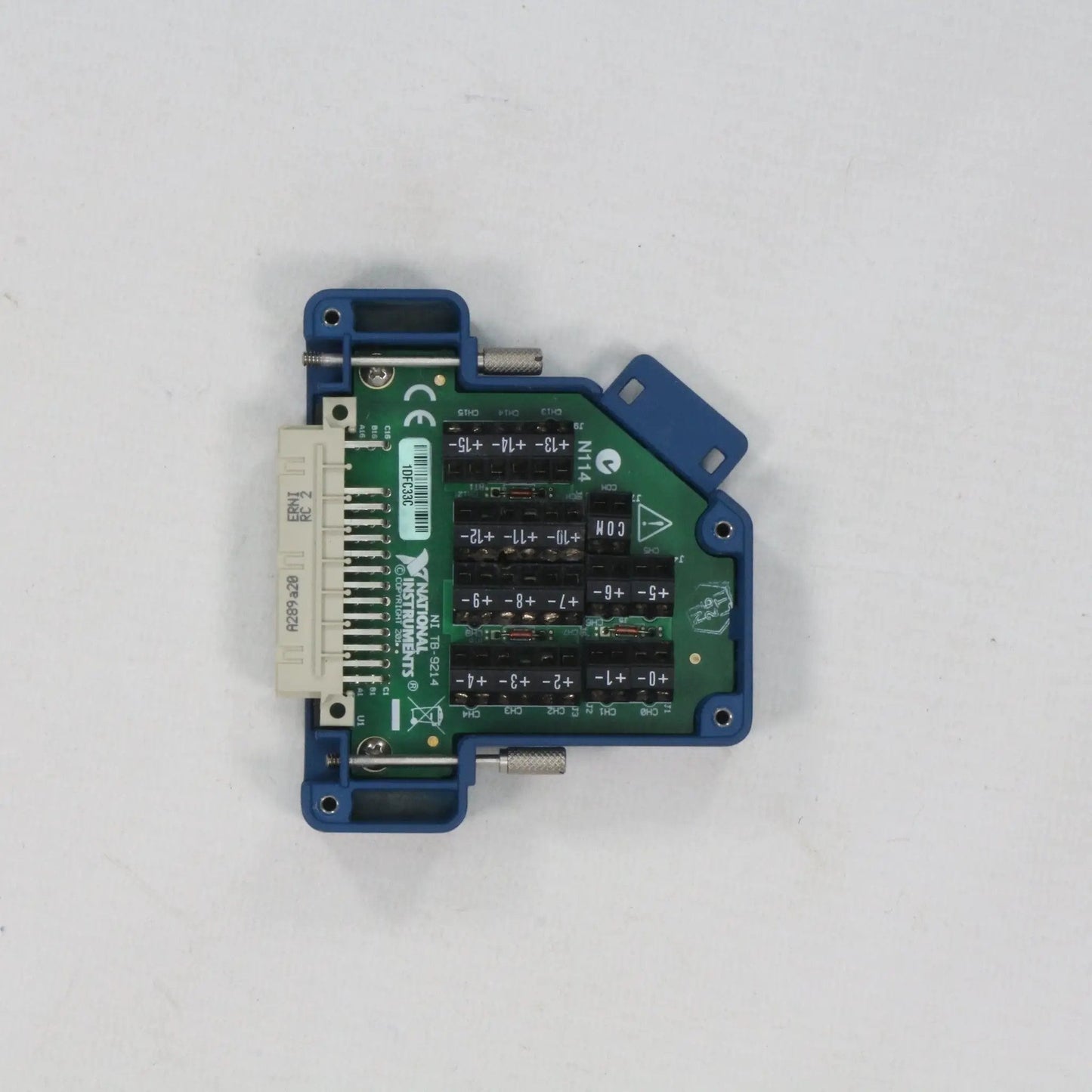 National Instruments Corporation NI TB-9214 Terminal Connector (side cover missing)