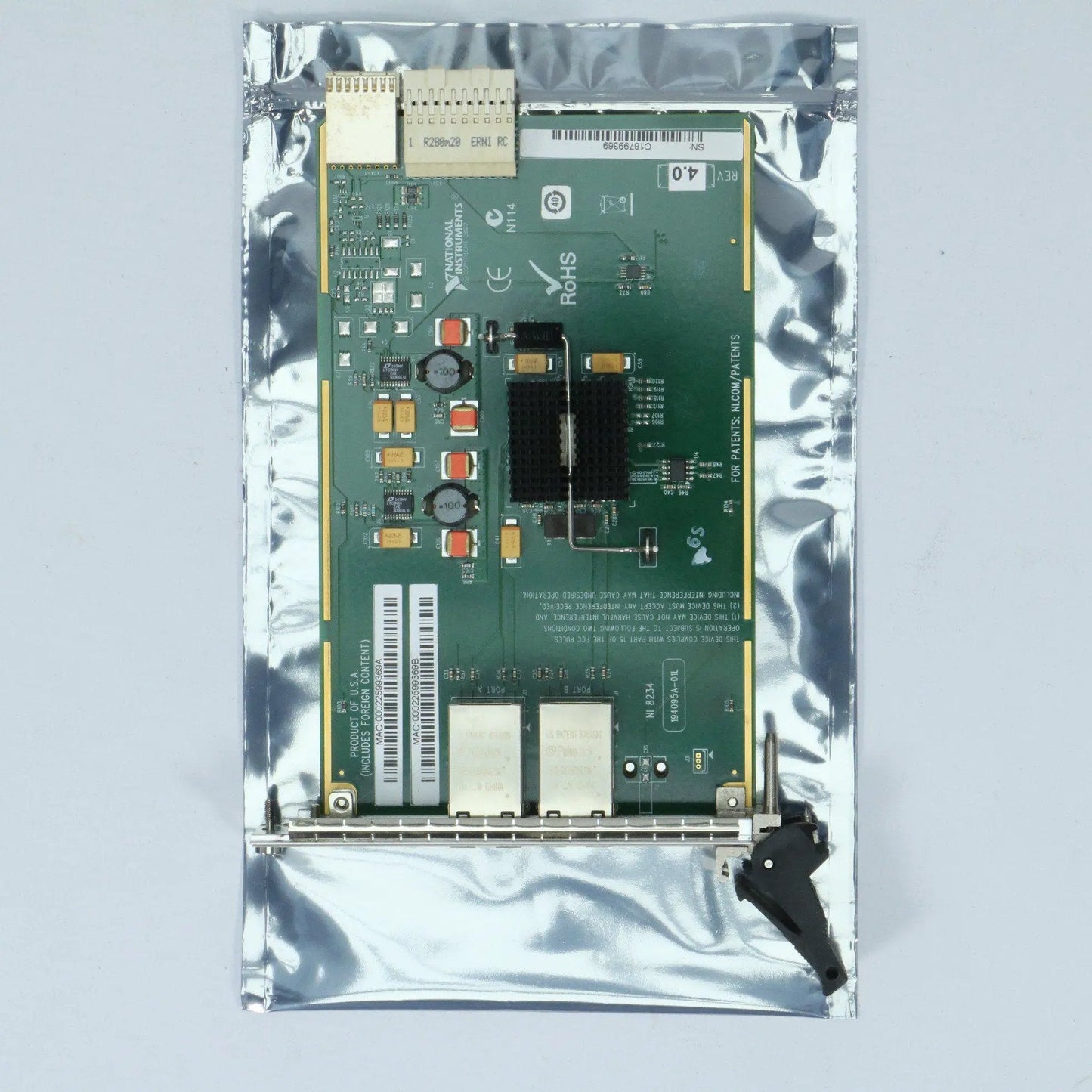 National Instruments NI-8234 Dual Gb Ethernet 194095A-01L