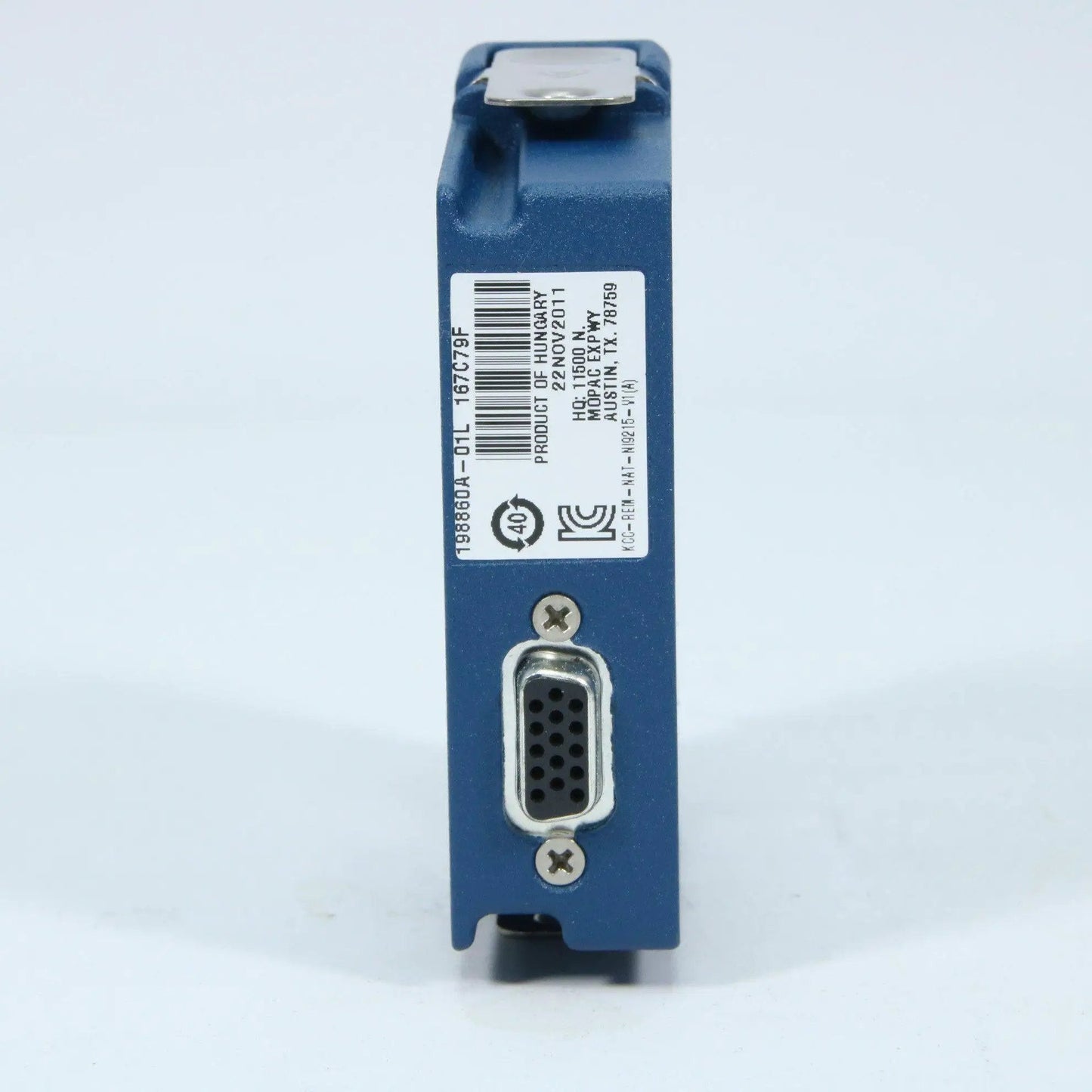 National Instruments NI-9215 cDAQ Simultaneous Analog Input Module
