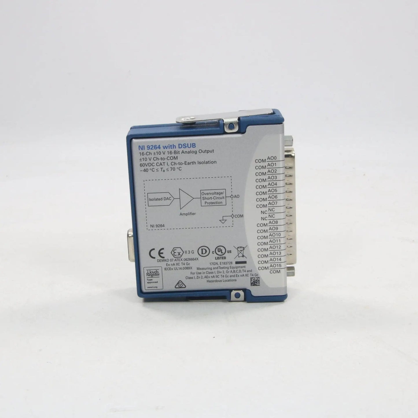 National Instruments NI 9264 with DSUB Voltage Output Module
