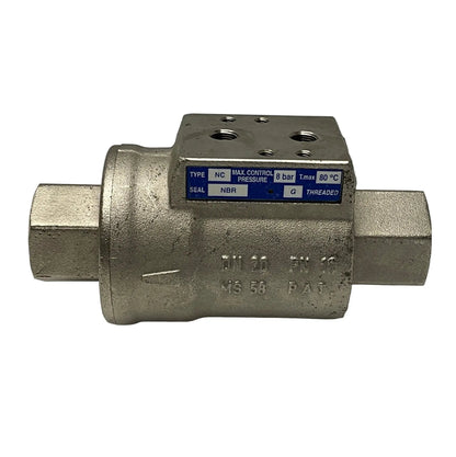 Omal Automation VIP NC Coaxial Pneumatic Valve