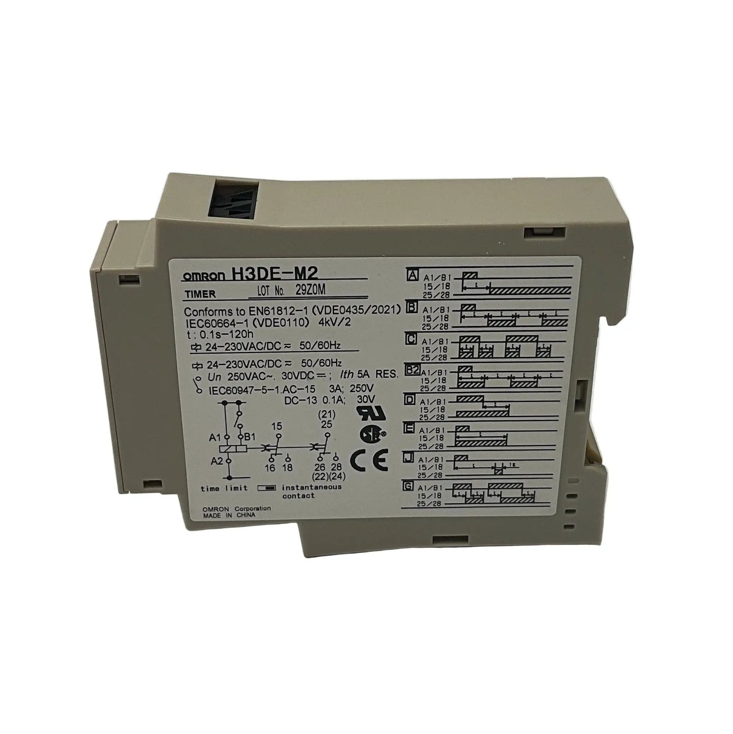 Omron H3DE-M2 Timer Relay