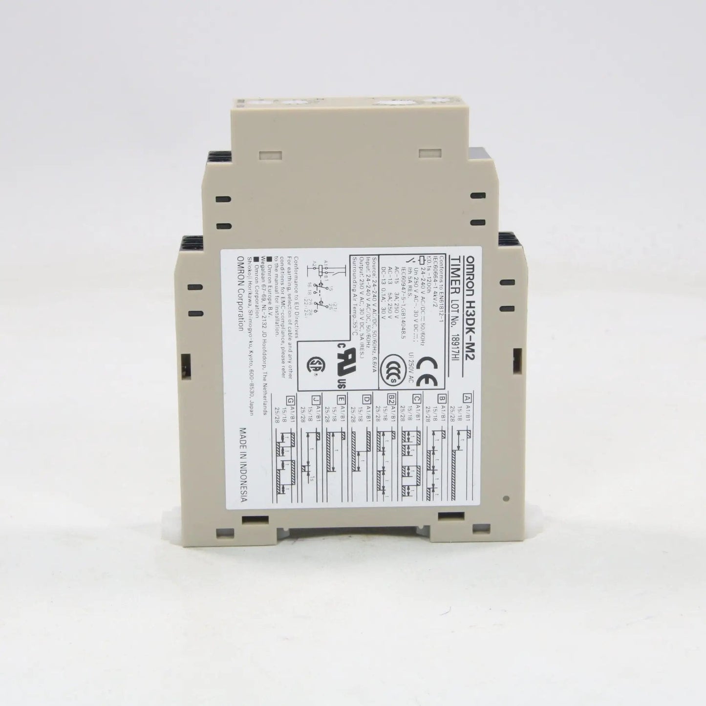 Omron H3DK-M2 Timer Relay