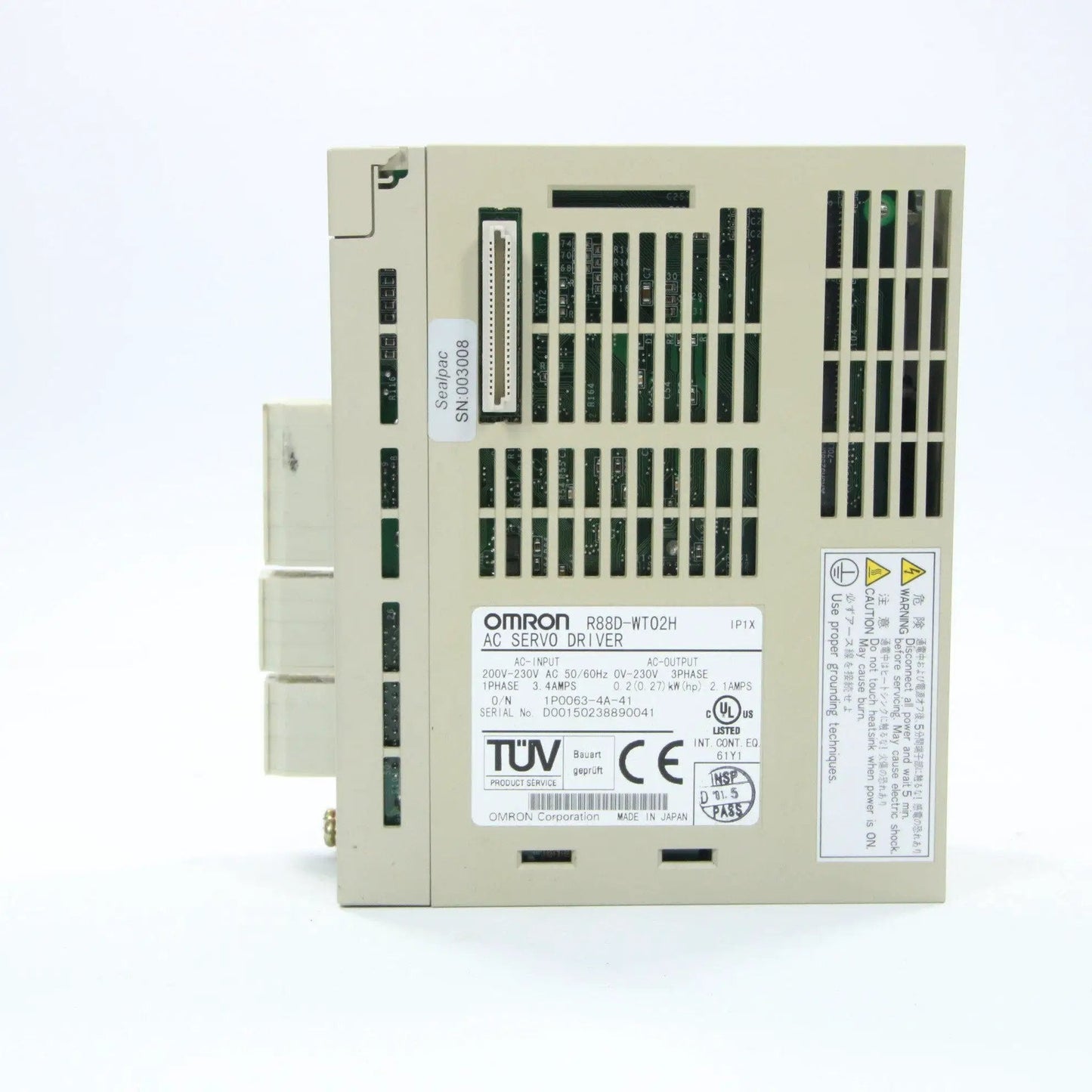 Omron Inverter Servo Drive R88D-WT02H