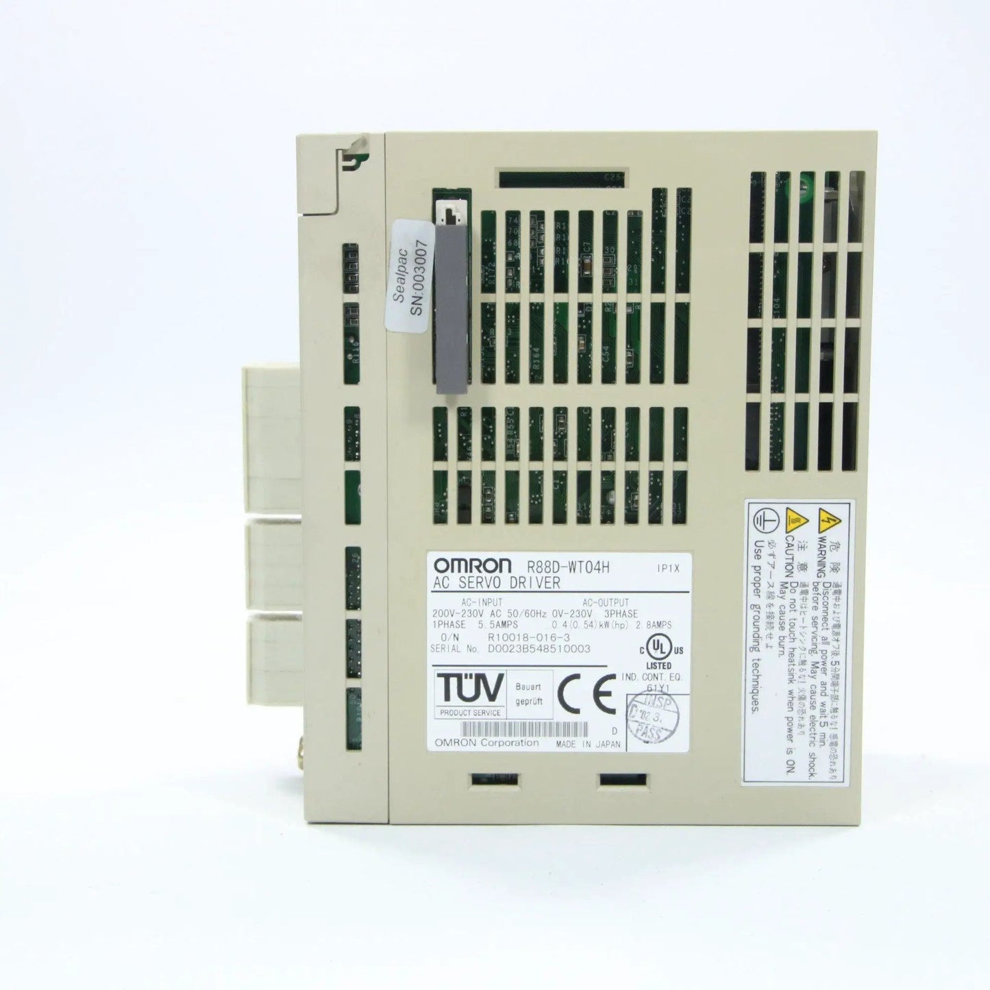 Omron Inverter Servo Drive R88D-WT04H