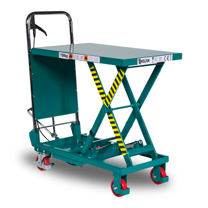 Manueel verrijdbare heftafel 1000KG