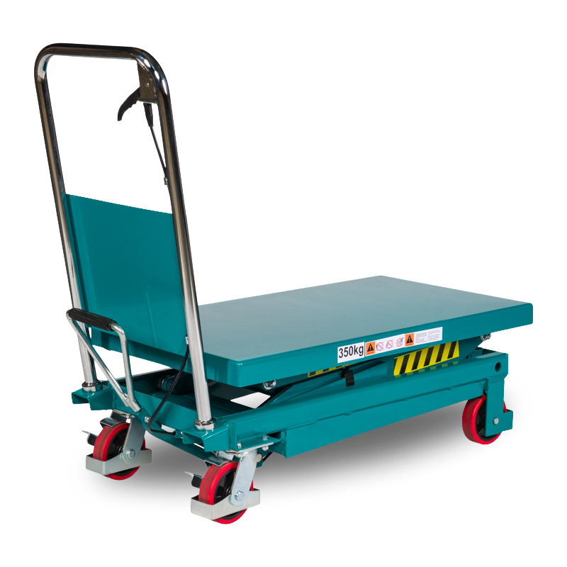 Manueel verrijdbare heftafel 350KG