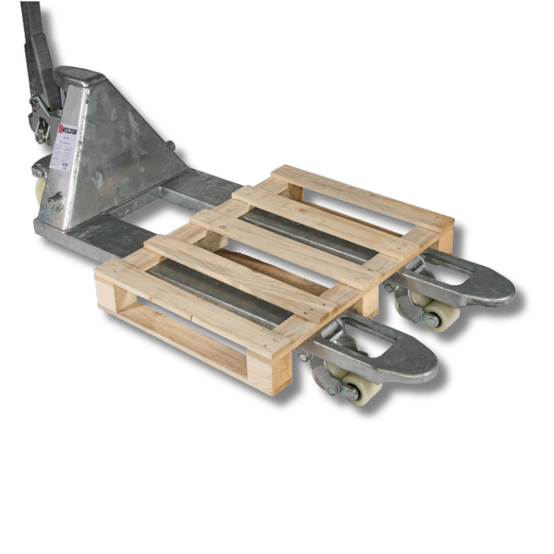 Weldon - gegalvaniseerde palletwagen - 2500kg - 1150mm