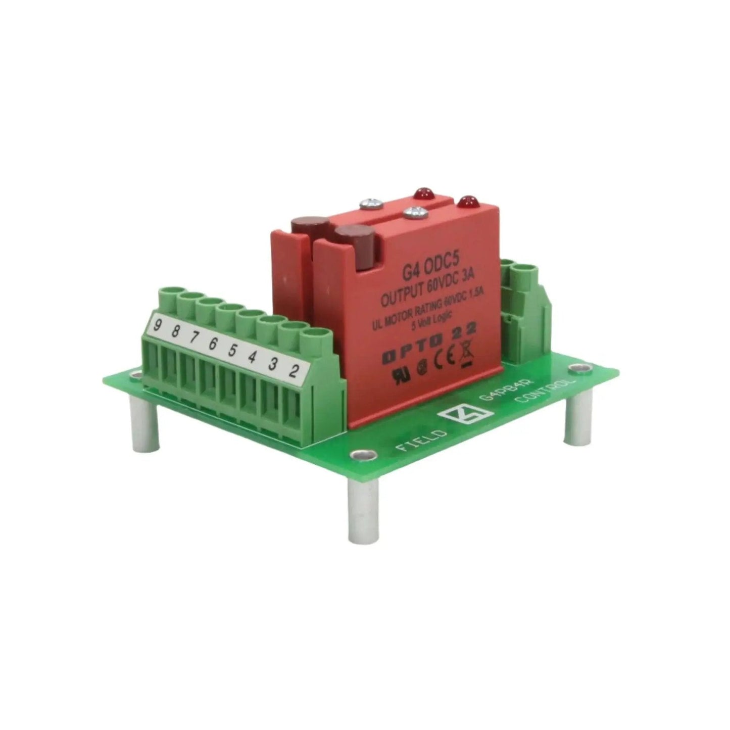 Opto 22 G4PB4R 4 Channel Output Rack & VDC Modules