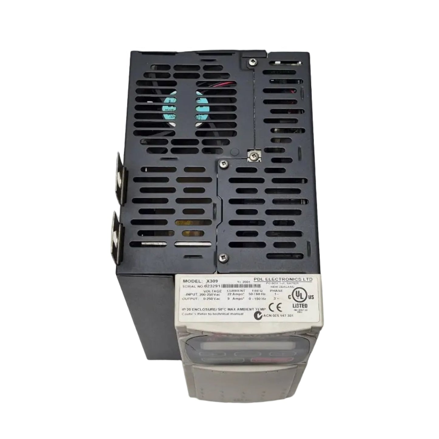 PDL Electronics Xtravert X309 Variable Speed Drive