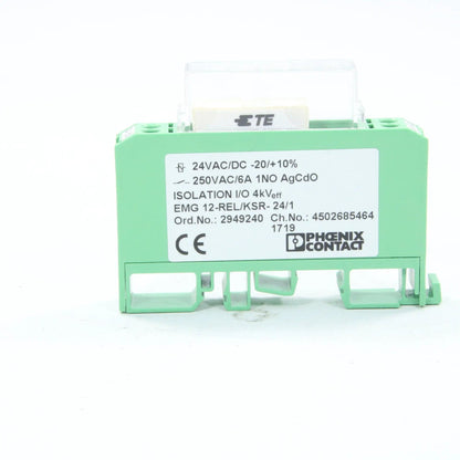 PHOENIX CONTACT EMG 12-REL/KSR- 24/1 - 2949240 Relay Module