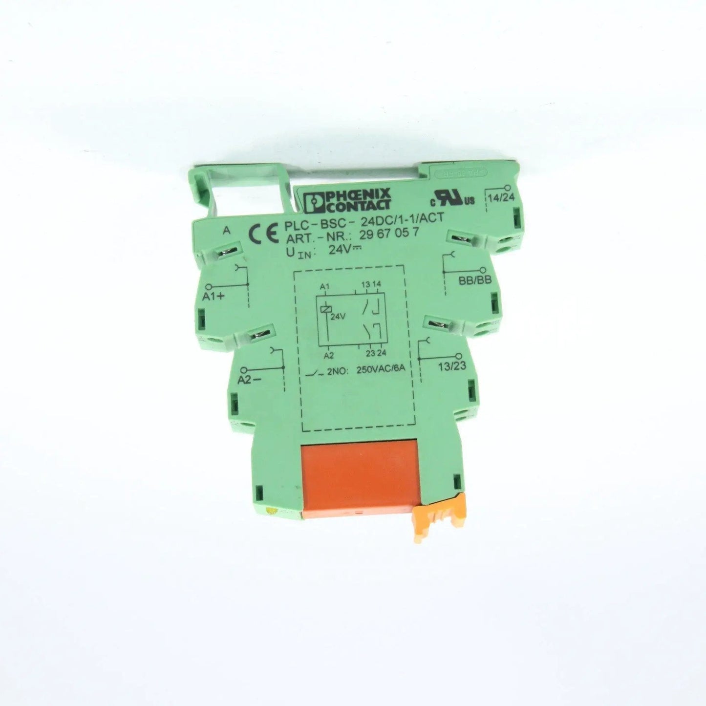 PHOENIX CONTACT PLC-BSC-24DC/1-1/ACT RELAY BASE