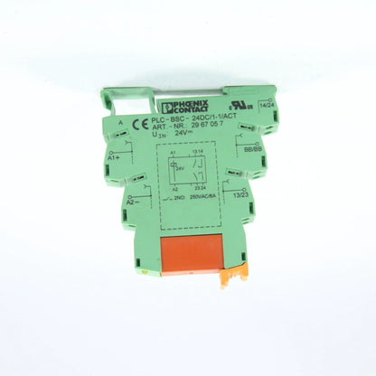 PHOENIX CONTACT PLC-BSC-24DC/1-1/ACT RELAY BASE
