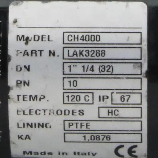Paab CH4000 Electromagnetic Flowmeter